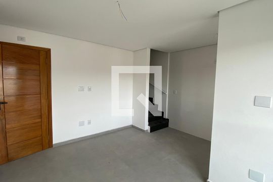 Sala  de apartamento à venda com 2 quartos, 102m² em Jardim Santo Alberto, Santo André