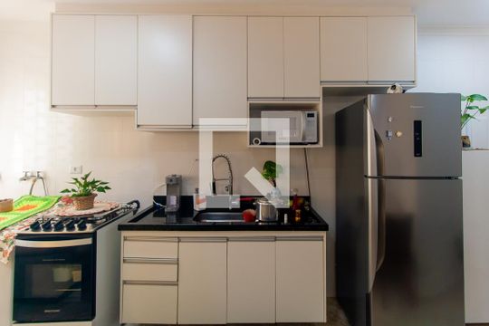 Cozinha de apartamento à venda com 2 quartos, 42m² em Vila Macedopolis, São Paulo