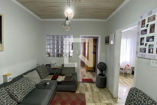 Casa 1 - Sala de casa à venda com 8 quartos, 426m² em Vila Francisco Matarazzo, Santo André