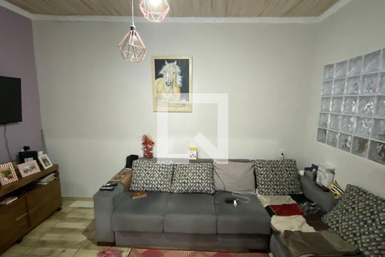 Casa 1 - Sala de casa à venda com 8 quartos, 426m² em Vila Francisco Matarazzo, Santo André