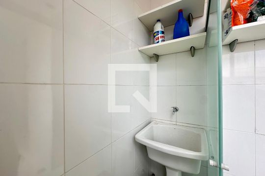Área de Serviço de apartamento para alugar com 3 quartos, 80m² em Santa Teresa, Rio de Janeiro