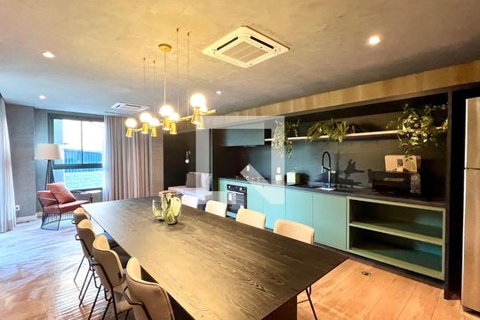 Espaço Gourmet de kitnet/studio à venda com 1 quarto, 25m² em Sumarezinho, São Paulo