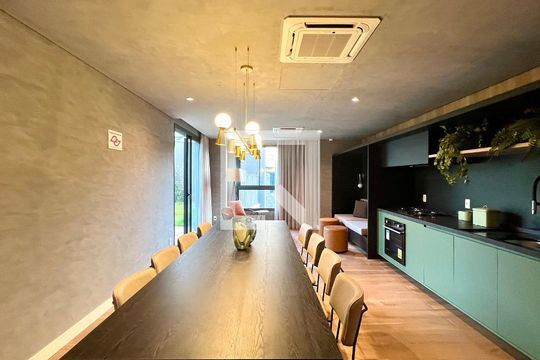 Espaço Gourmet de kitnet/studio à venda com 1 quarto, 25m² em Sumarezinho, São Paulo