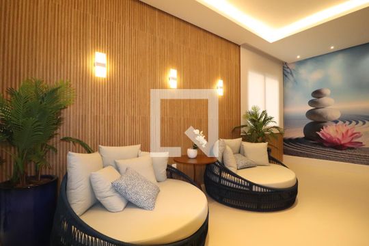Área comum - SPA de apartamento para alugar com 3 quartos, 96m² em Campestre, Santo André