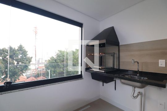 Varanda gourmet de apartamento para alugar com 3 quartos, 96m² em Campestre, Santo André