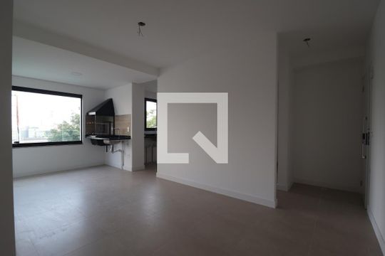 Sala de apartamento para alugar com 3 quartos, 96m² em Campestre, Santo André