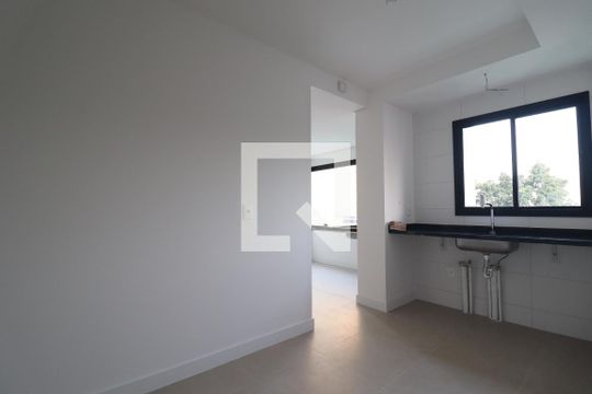 Cozinha de apartamento para alugar com 3 quartos, 96m² em Campestre, Santo André