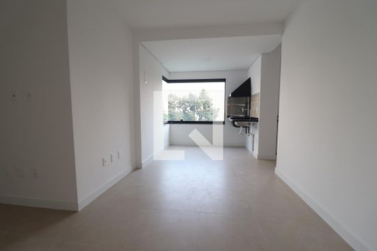 Sala de apartamento para alugar com 3 quartos, 96m² em Campestre, Santo André