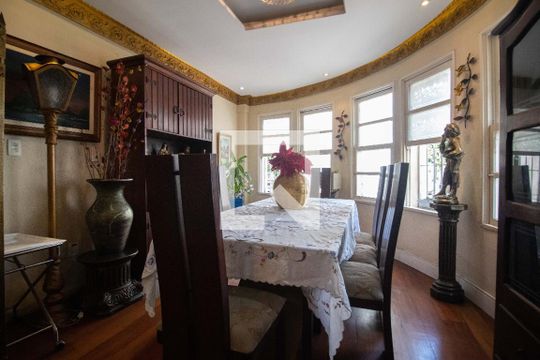 Sala de Jantar de apartamento à venda com 3 quartos, 178m² em Copacabana, Rio de Janeiro