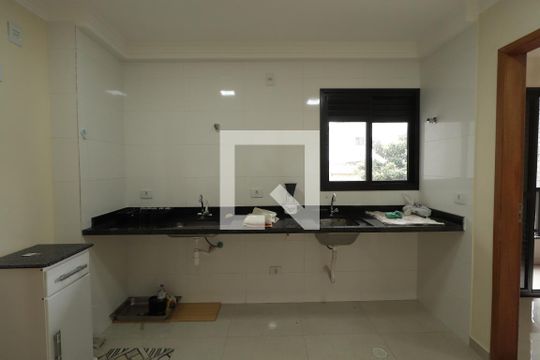 Sala/Cozinha de apartamento à venda com 1 quarto, 32m² em Cidade Mãe do Céu, São Paulo