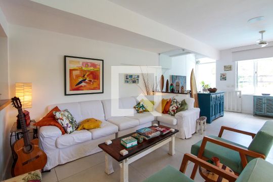 Sala superior de apartamento à venda com 3 quartos, 200m² em Barra da Tijuca, Rio de Janeiro