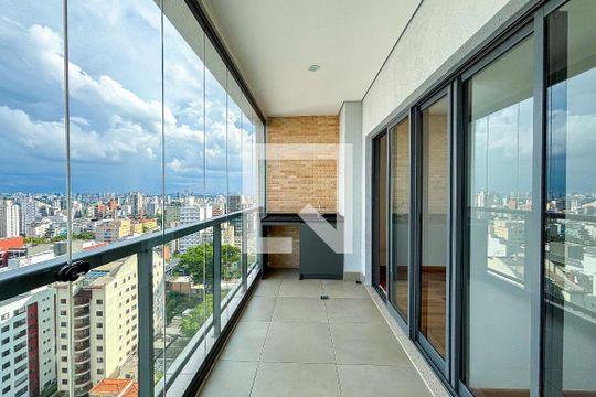 Varanda de apartamento para alugar com 1 quarto, 44m² em Pinheiros, São Paulo