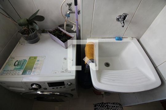 Área de Serviço de apartamento à venda com 2 quartos, 68m² em Vila Dusi, São Bernardo do Campo