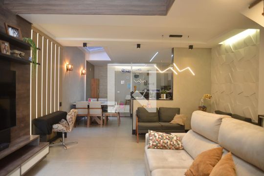 Sala de casa à venda com 4 quartos, 162m² em Vila Alpina, Santo André