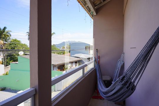 Varanda de casa para alugar com 1 quarto, 60m² em João Paulo, Florianópolis