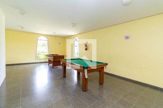 Área comum - Sala de jogos de apartamento para alugar com 2 quartos, 52m² em Penha de França, São Paulo