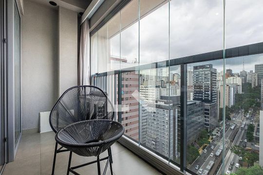 Studio de kitnet/studio para alugar com 1 quarto, 21m² em Jardim Paulista, São Paulo
