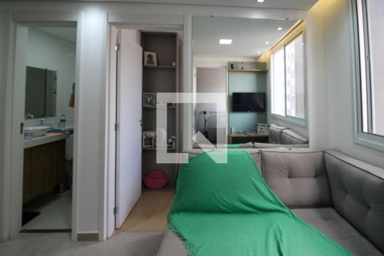 Sala de apartamento para alugar com 2 quartos, 33m² em Jardim Prudência, São Paulo