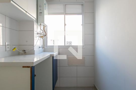 Área de Serviço de apartamento para alugar com 2 quartos, 43m² em Jardim Brasilia, São Paulo