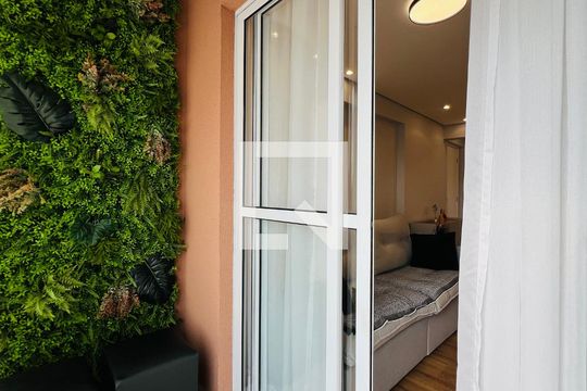 Varanda da Sala de apartamento à venda com 2 quartos, 57m² em Jardim Vila Galvao, Guarulhos