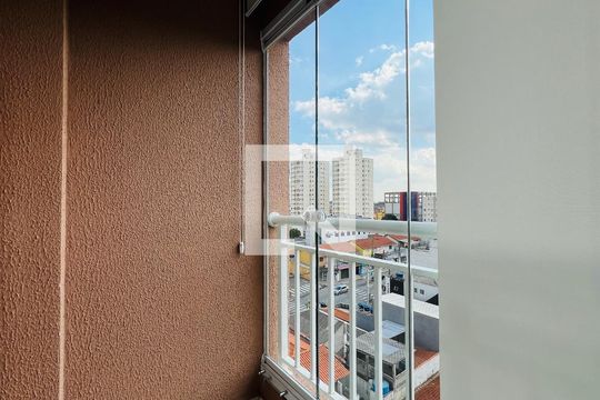 Varanda da Sala de apartamento à venda com 2 quartos, 57m² em Jardim Vila Galvao, Guarulhos