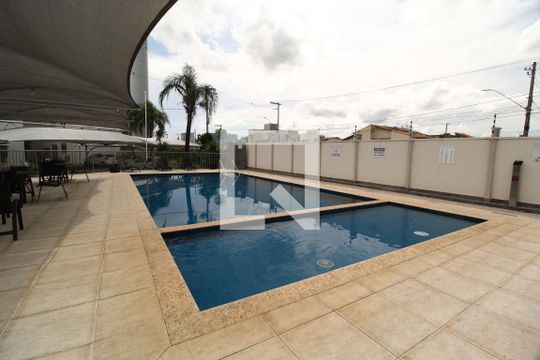 Área comum - Piscina de apartamento para alugar com 2 quartos, 48m² em Jardim Patricia, Uberlândia