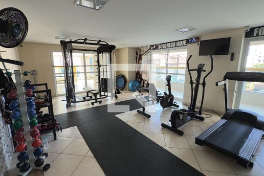 Área comum de apartamento para alugar com 1 quarto, 63m² em Aviação, Praia Grande