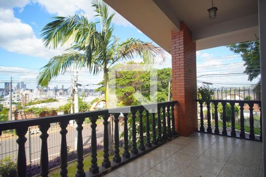 Varanda da Sala de casa à venda com 4 quartos, 320m² em Primavera, Novo Hamburgo