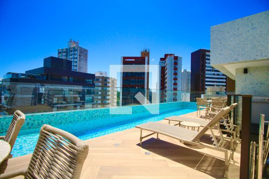 Área comum - Piscina de apartamento para alugar com 1 quarto, 22m² em Barra, Salvador
