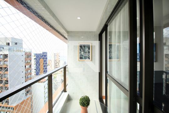 Varanda de apartamento para alugar com 1 quarto, 22m² em Barra, Salvador