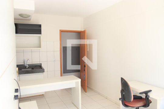 Sala de apartamento para alugar com 1 quarto, 32m² em Setor Leste Vila Nova, Goiânia