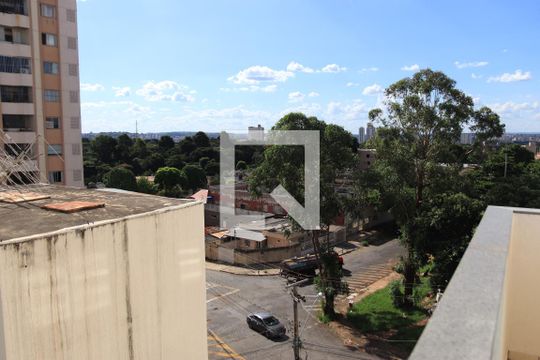 Varanda da Sala  de apartamento para alugar com 1 quarto, 32m² em Setor Leste Vila Nova, Goiânia