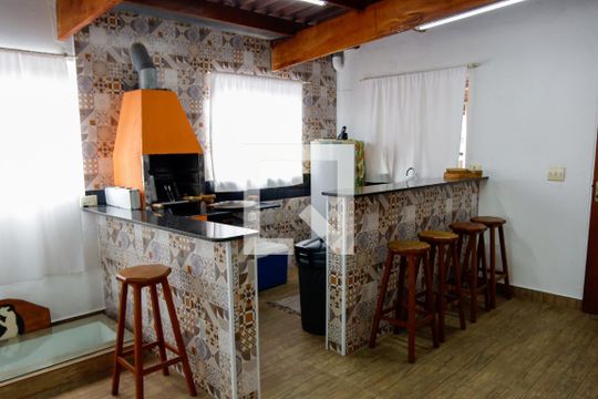 Área comum - Churrasqueira de casa à venda com 2 quartos, 125m² em Veloso, Osasco