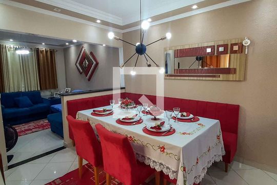Sala de Jantar de casa à venda com 3 quartos, 100m² em Santo Antônio, Osasco