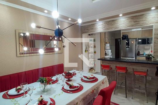 Sala de Jantar de casa à venda com 3 quartos, 100m² em Santo Antônio, Osasco