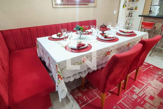 Sala de Jantar de casa à venda com 3 quartos, 100m² em Santo Antônio, Osasco