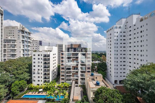 Varanda - VIsta de apartamento à venda com 4 quartos, 258m² em Vila Madalena, São Paulo