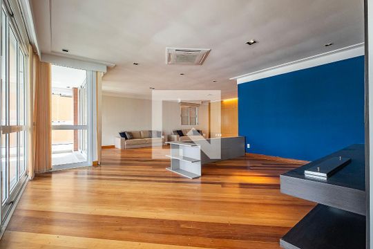 Sala de apartamento à venda com 4 quartos, 258m² em Vila Madalena, São Paulo