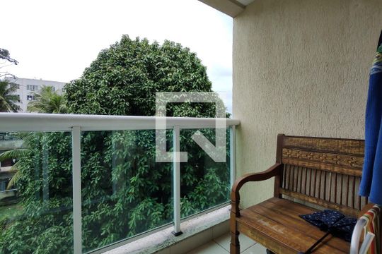 Varanda de apartamento à venda com 3 quartos, 78m² em Pechincha, Rio de Janeiro