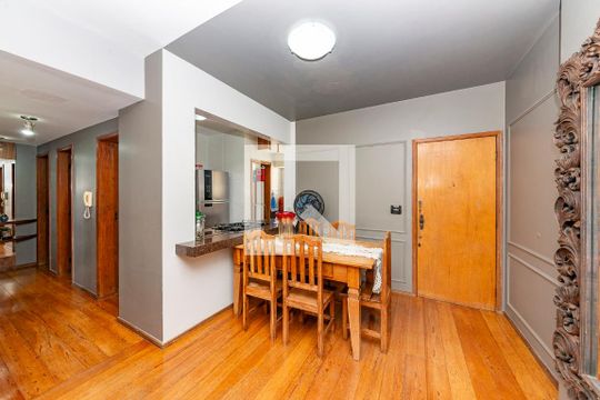 Sala de apartamento à venda com 3 quartos, 97m² em Barro Preto, Belo Horizonte