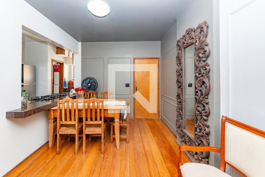 Sala de apartamento à venda com 3 quartos, 97m² em Barro Preto, Belo Horizonte