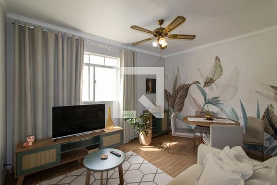 Sala de apartamento para alugar com 2 quartos, 78m² em Chácara da Barra, Campinas