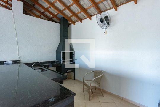 Área comum - Churrasqueira de apartamento para alugar com 3 quartos, 60m² em Jardim Anton Von Zuben, Campinas