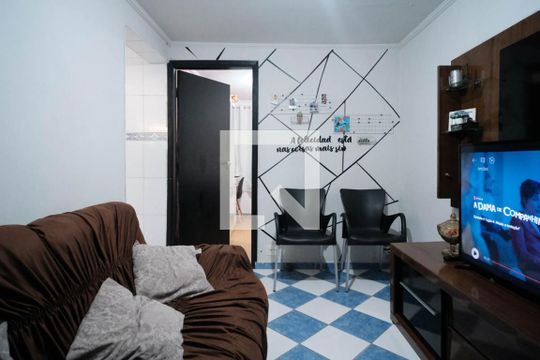 Sala de apartamento à venda com 2 quartos, 48m² em Conjunto Habitacional Padre Manoel de Paiva, São Paulo