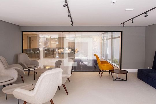 Área comum - Coworking de apartamento à venda com 1 quarto, 38m² em Vila Mariana, São Paulo