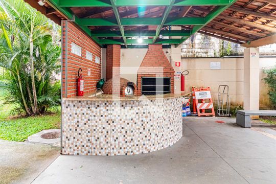 Área comum - Churrasqueira de apartamento para alugar com 2 quartos, 45m² em Jardim Celeste, São Paulo