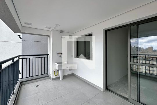 Varanda da Sala de apartamento à venda com 2 quartos, 51m² em Santo Amaro, São Paulo