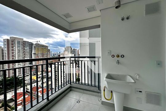 Área de Serviço de apartamento à venda com 2 quartos, 51m² em Santo Amaro, São Paulo