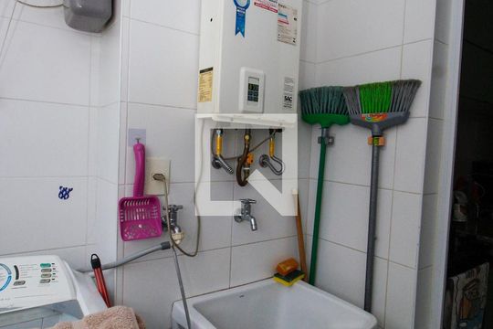 Área de Serviço de apartamento à venda com 3 quartos, 96m² em Vila Andrade, São Paulo