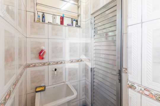 Área de Serviço de apartamento à venda com 3 quartos, 92m² em Rio Comprido, Rio de Janeiro